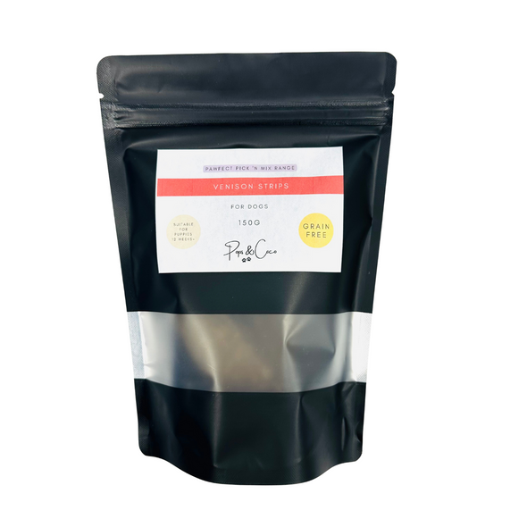 100% Natural Venison Strips