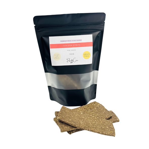 100% Natural Venison Strips