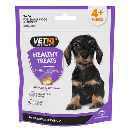 VetIQ Serene Calming Healthy Treats For Small Dogs And Puppies 50g Chicken
