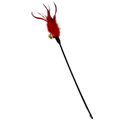 Short Feathered Teaser Wand