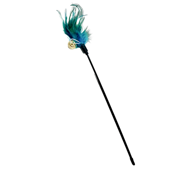 Short Feathered Teaser Wand