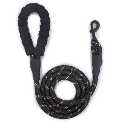 Nylon Rope Lead - Black