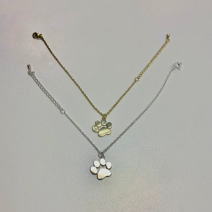 Solid Paw Design Bracelet Gold