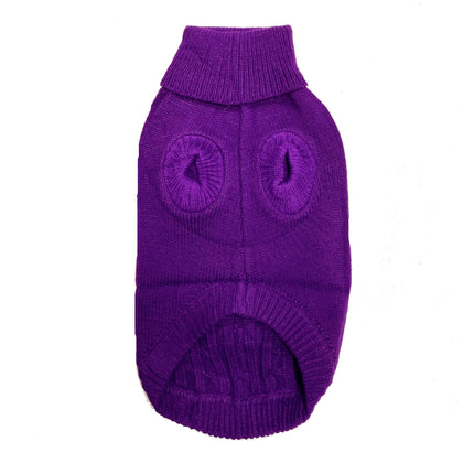 Knitted Jumper in Purple