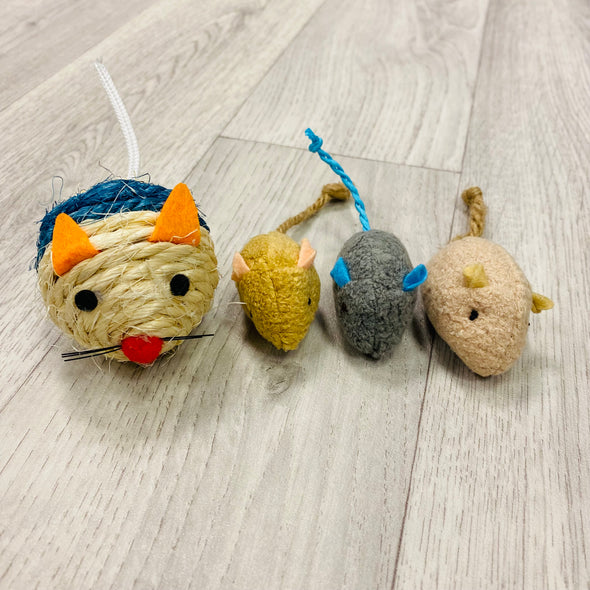 Mouse Toy Cat Pack
