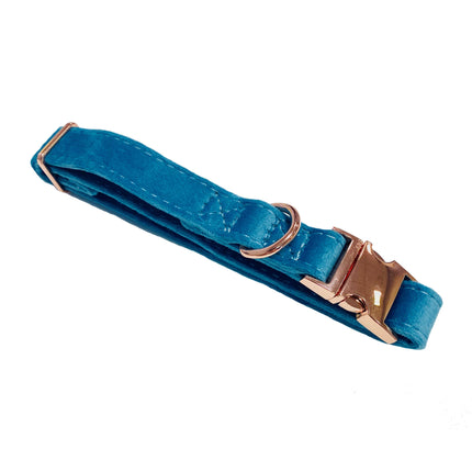 Velour Collar - Teal