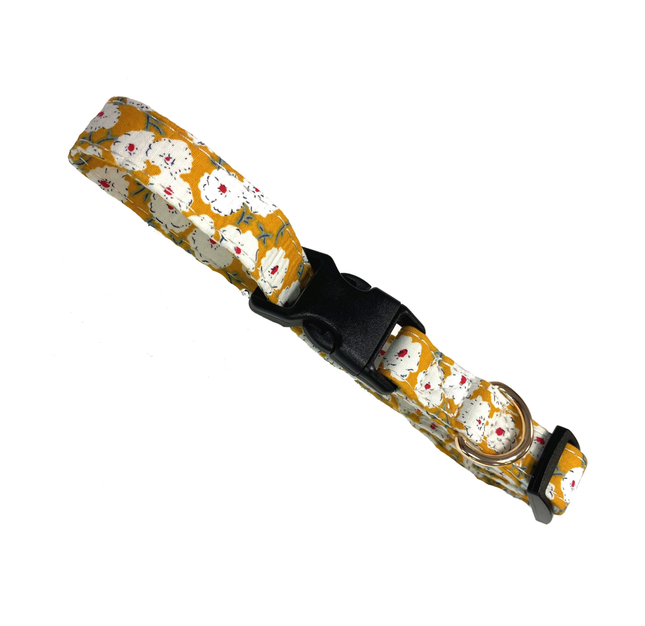Fancy Floral Collar - Honey