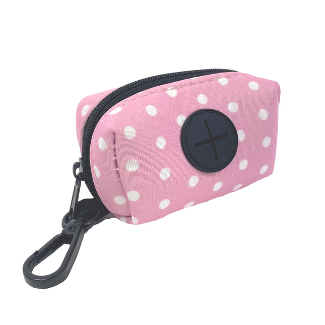 Polka Pink Poo Bag Dispenser