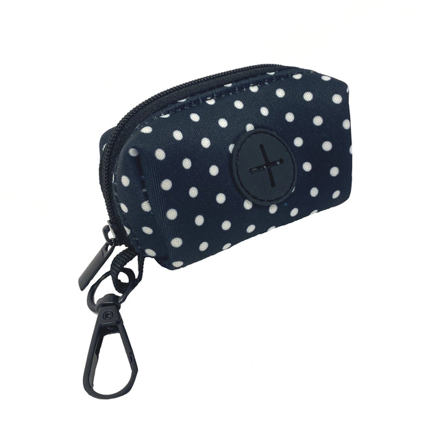 Polka Black Poo Bag Dispenser