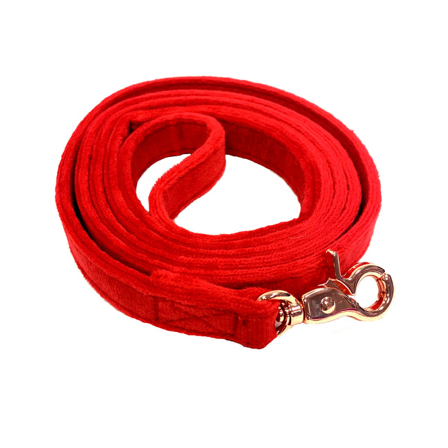 Velour Lead - Ruby Red