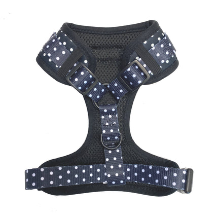 Polka Black Fully Adjustable Harness