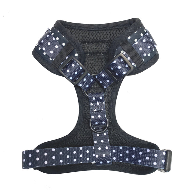 Polka Black Fully Adjustable Harness