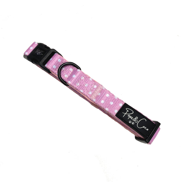 Polka Pink Collar
