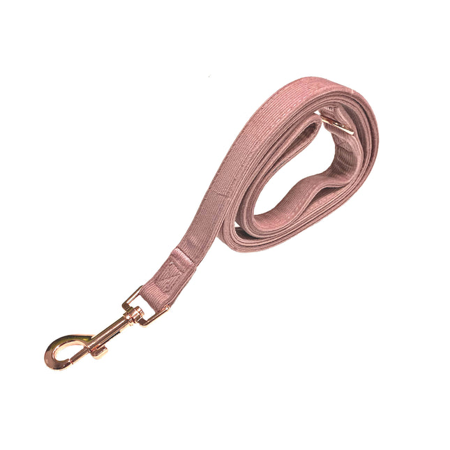 Luxury Corduroy Lead in Pink