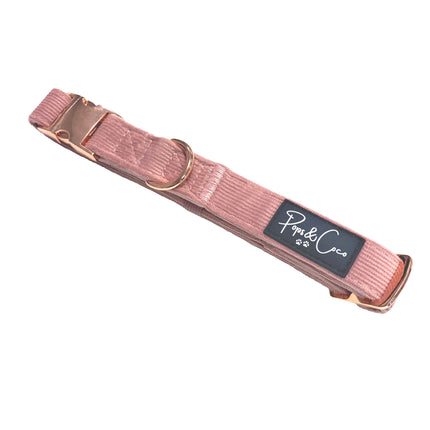 Luxury Corduroy Collar in Pink