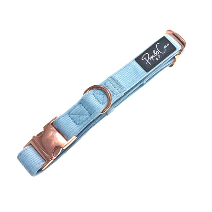 Luxury Corduroy Collar in Blue