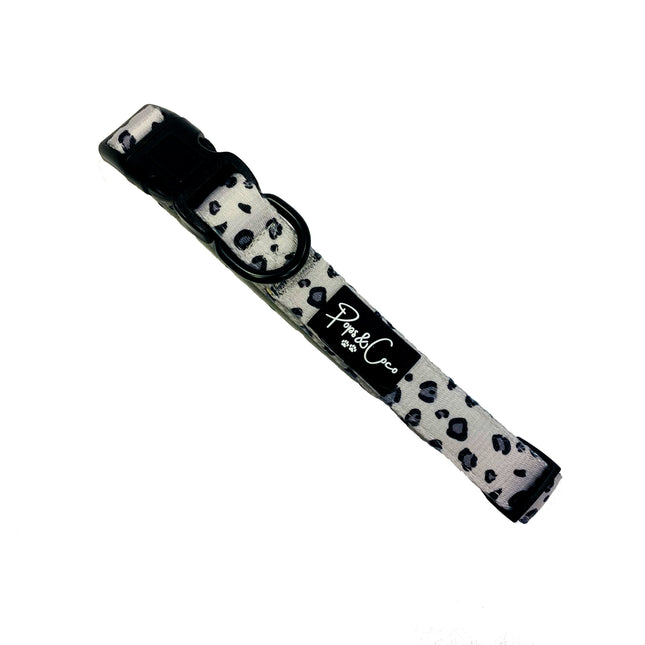 Leopard Shades of Grey Collar