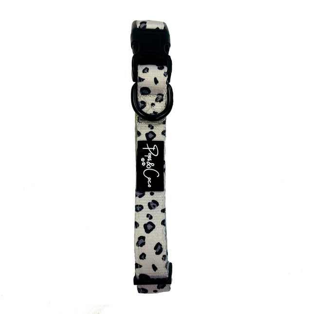 Leopard Shades of Grey Collar