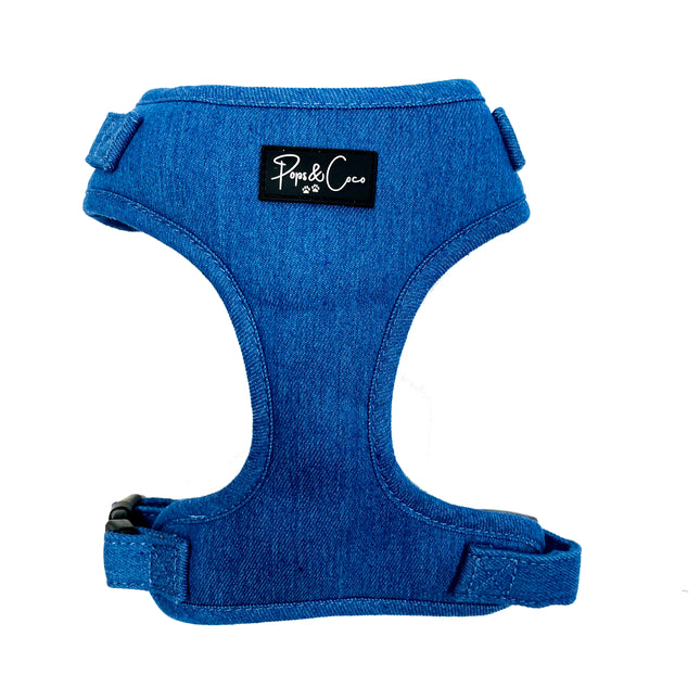 Delightfully Denim Fully Adjustable Harness