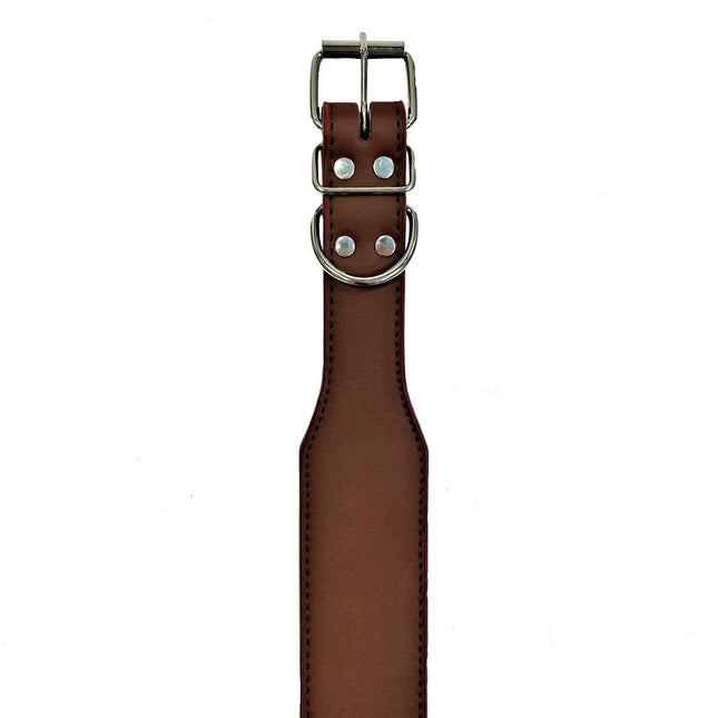 Sighthound Collar Vegan Leather - Brown