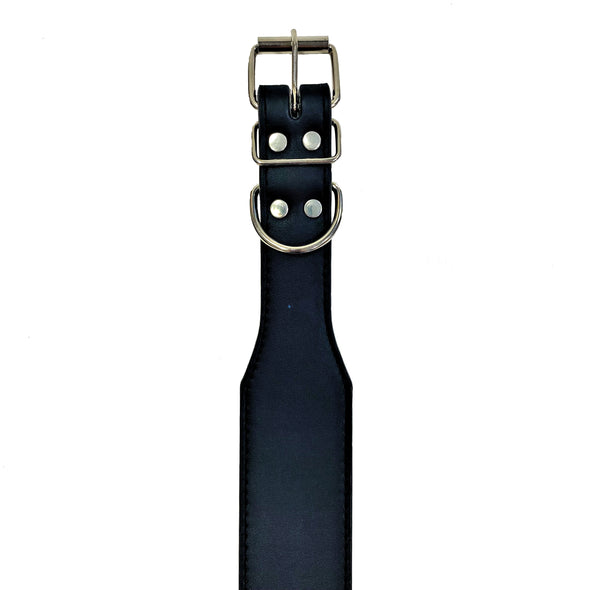 Sighthound Collar Vegan Leather - Black