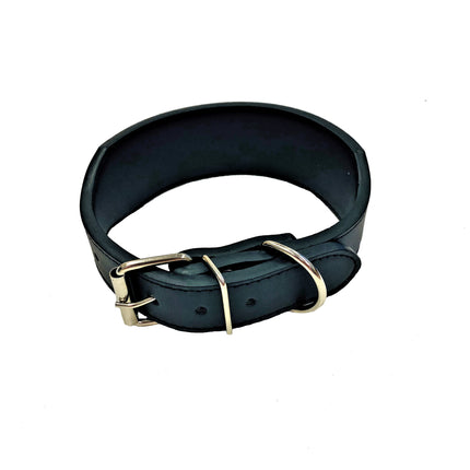 Sighthound Collar Vegan Leather - Black