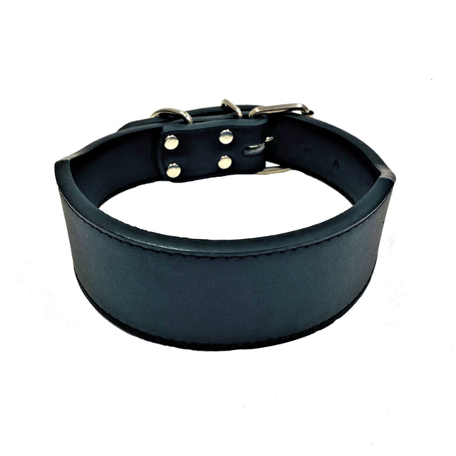 Sighthound Collar Vegan Leather - Black