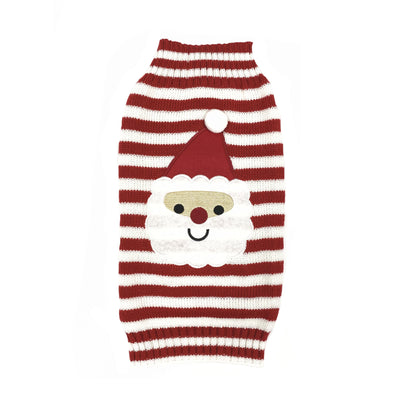 Santa Red and White Jumper