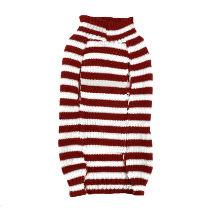 Santa Red and White Jumper