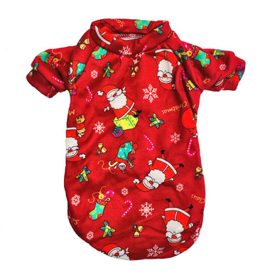 Here Comes Santa Claus Silky Pjamas