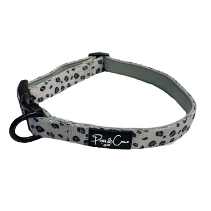 Leopard Shades of Grey Collar