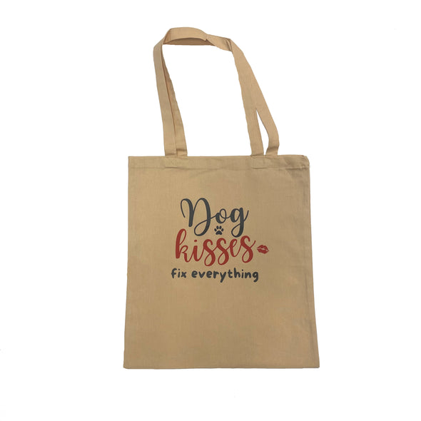 Dog Kisses Fix Everything Sand Tote