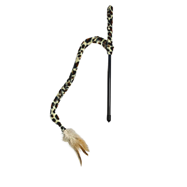 Leopard Print Teaser Wand