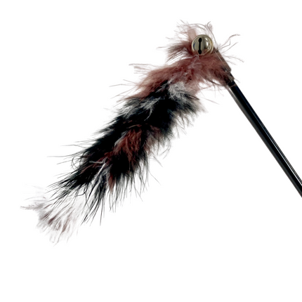 Long Feathered Teaser Wand