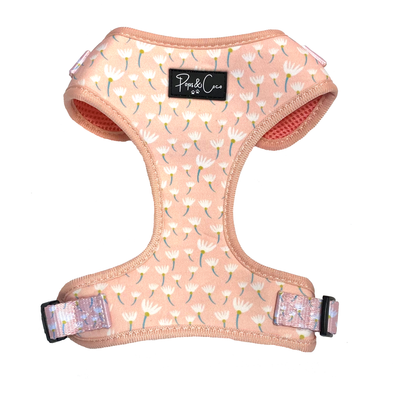 Peachy Blooms Fully Adjustable Harness