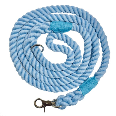 Rope Lead - Sky Blue