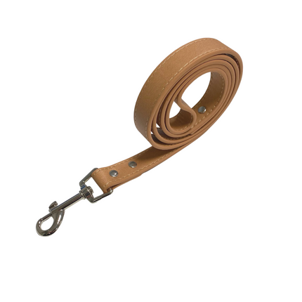PU Dog Walking Lead - Tan