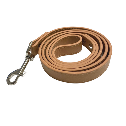 PU Dog Walking Lead - Tan