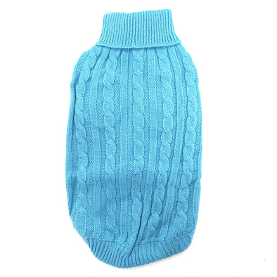 Knitted Jumper in Blue