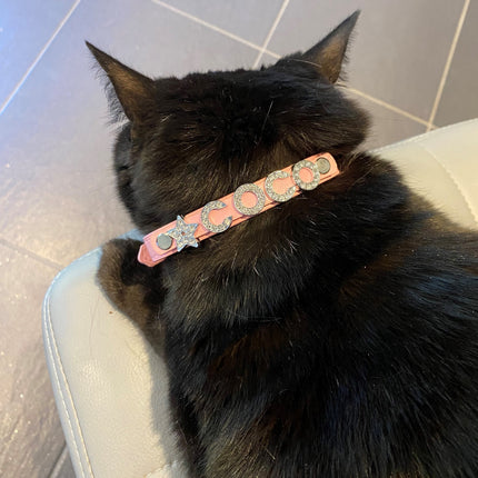 Personalised PU Collar Pink