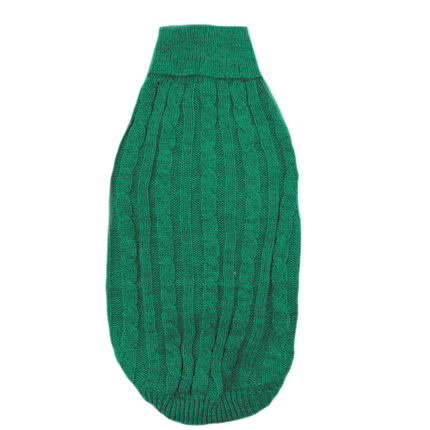 Knitted Jumper in Green