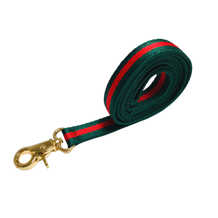 Racing Green Striped Lead