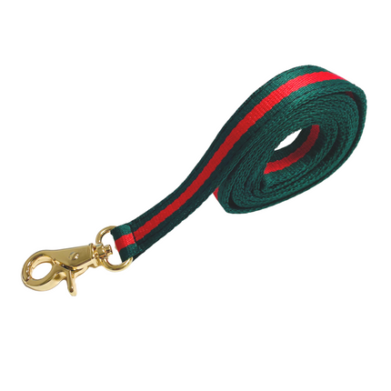 Racing Green Striped Lead