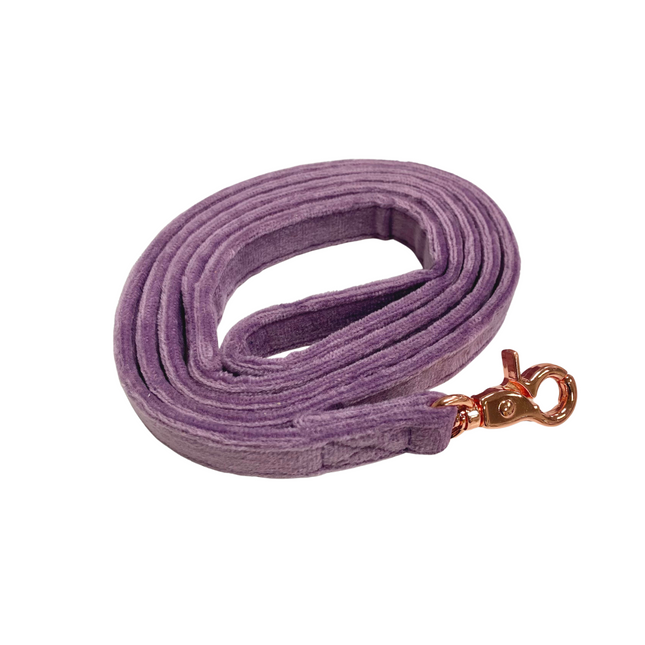 Velour Lead - Lilac