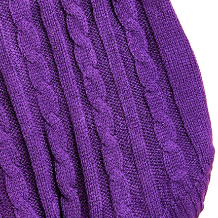 Knitted Jumper in Purple